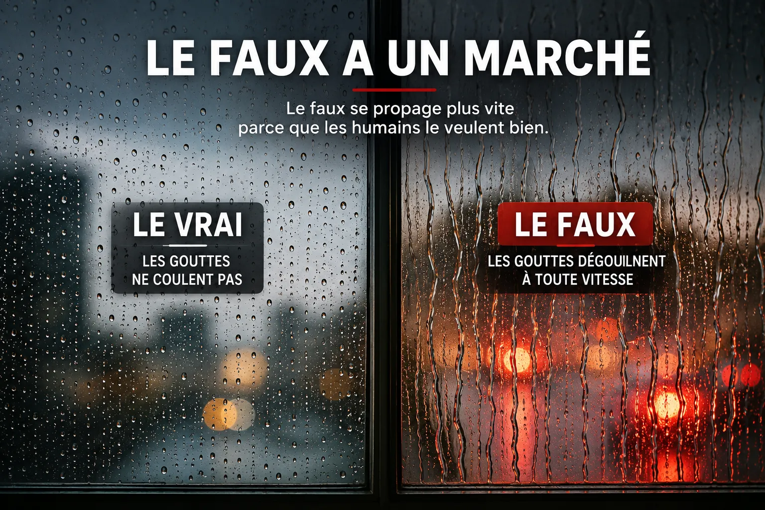 Le marché du fake