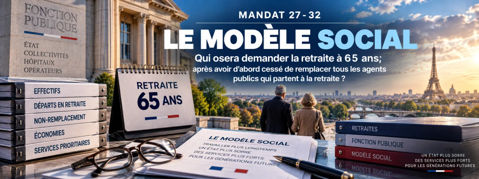 Retraites : 65 ans, il faut trancher