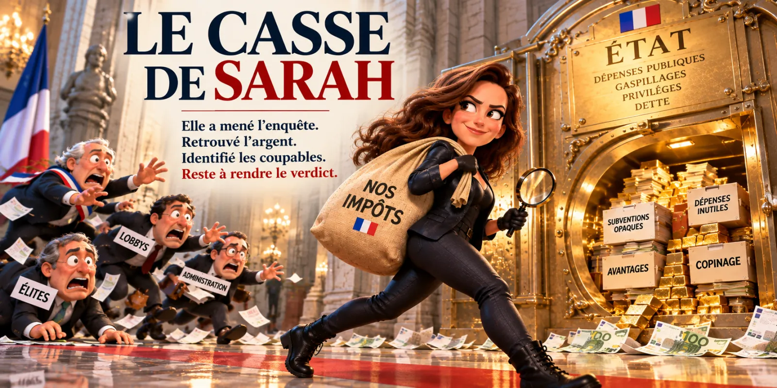 Le Casse du siècle : désigner les coupables et redresser la France