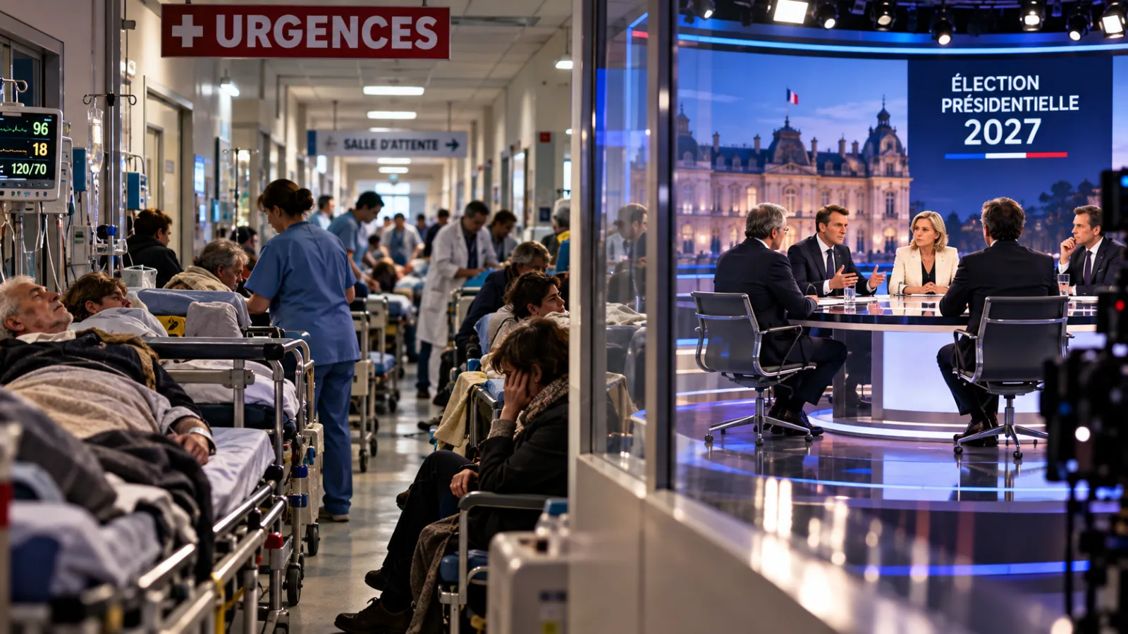 Les retraites oui, la santé non