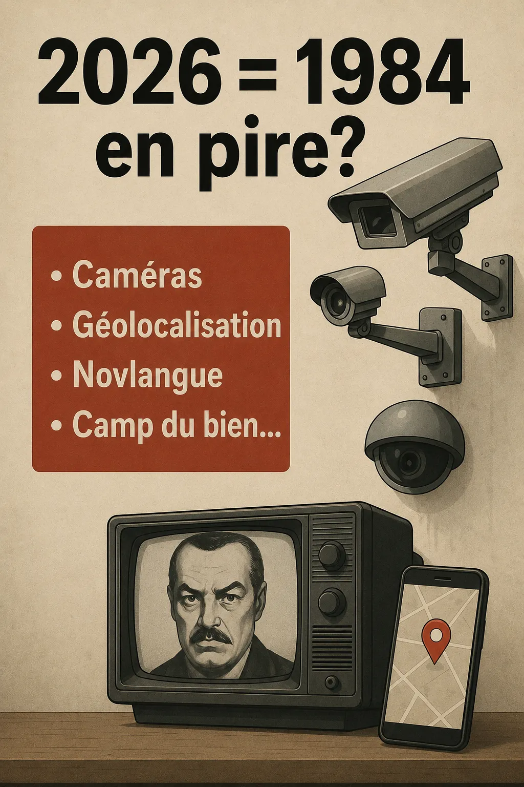 France 2026 : Orwell avait raison en 1984