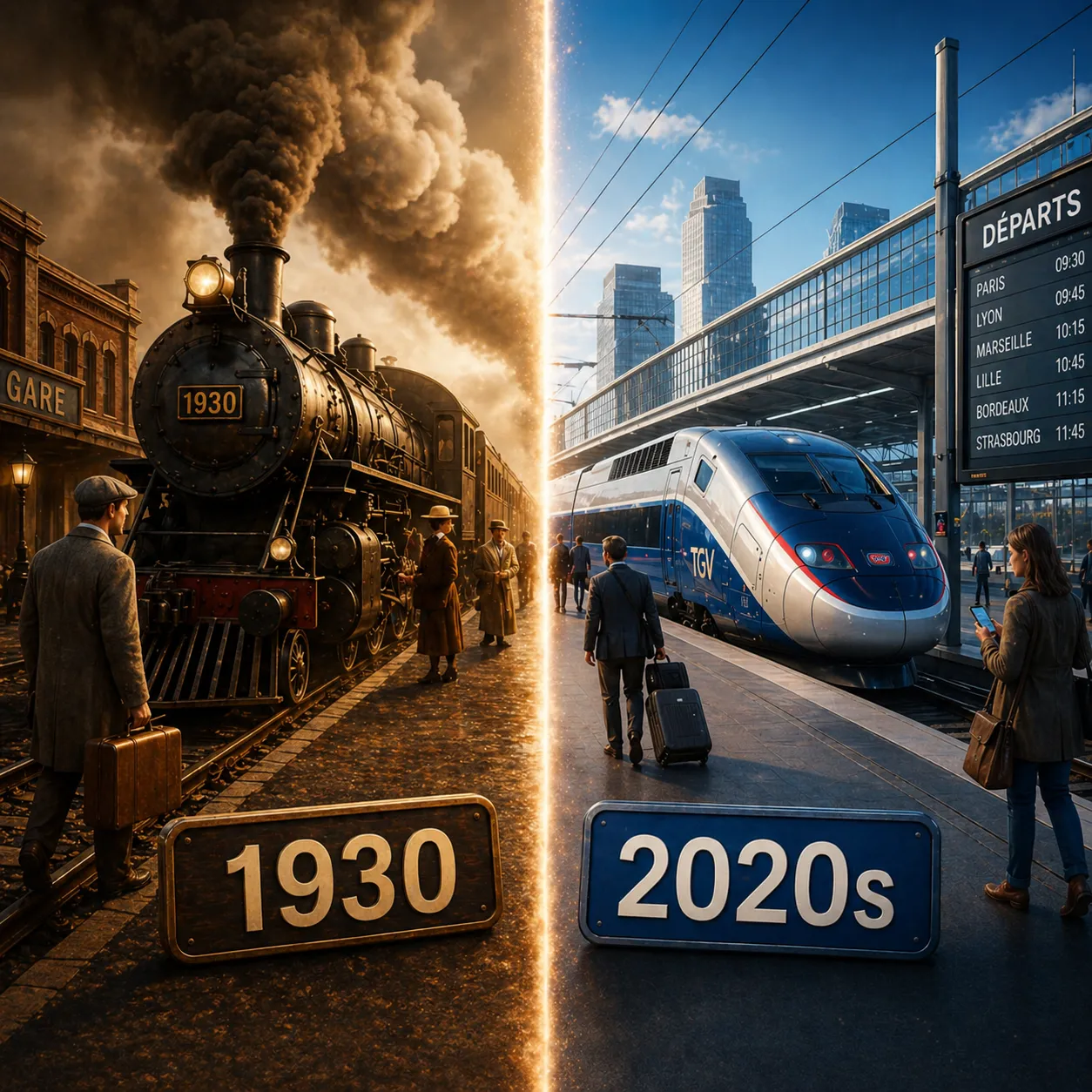 LE TRAIN : ce qui a changé