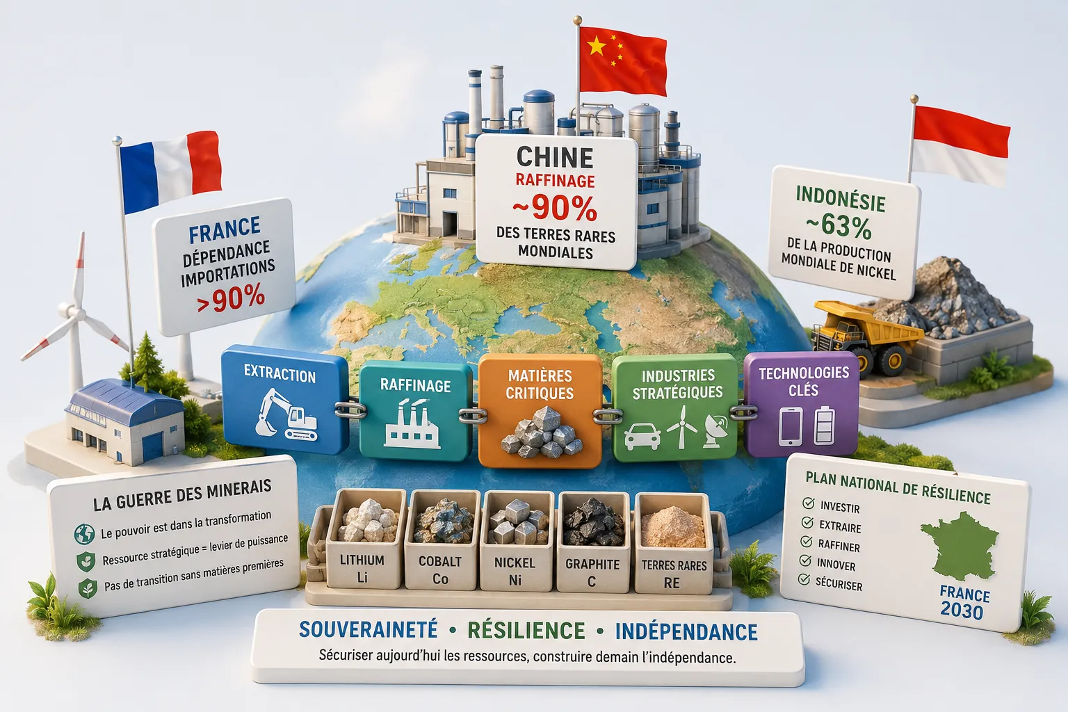 Minerais critiques : le libre-échange est-il encore tenable ?