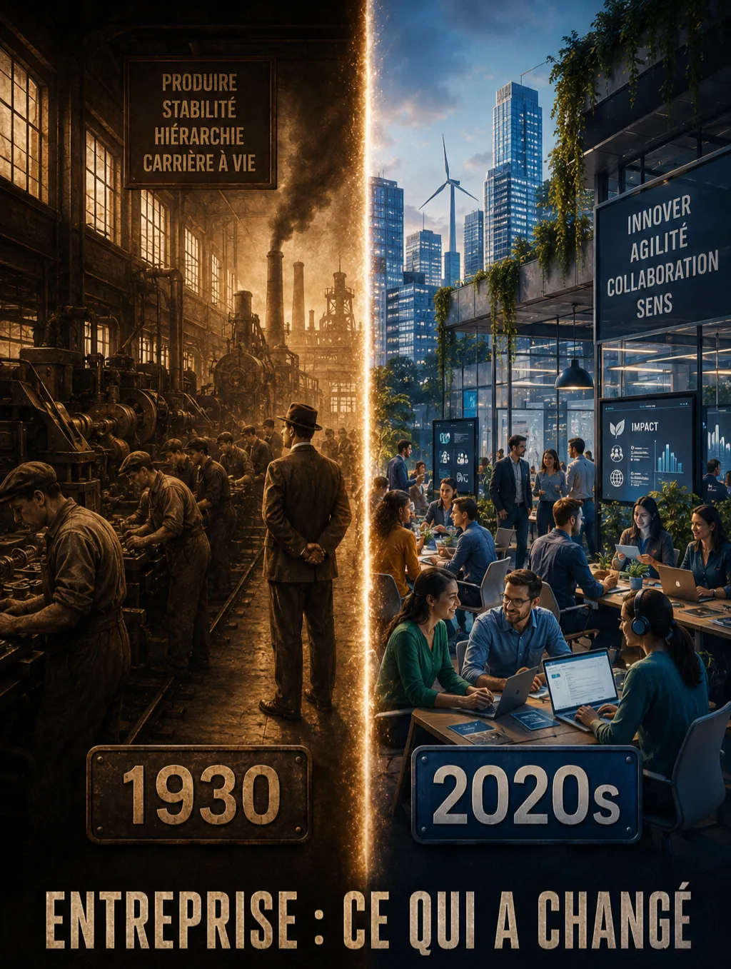 ENTREPRISE : Ce qui a changé