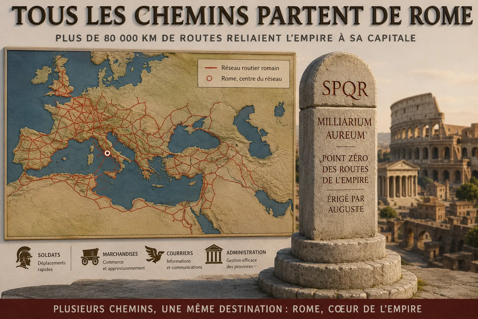 Tous les chemins partent de Rome