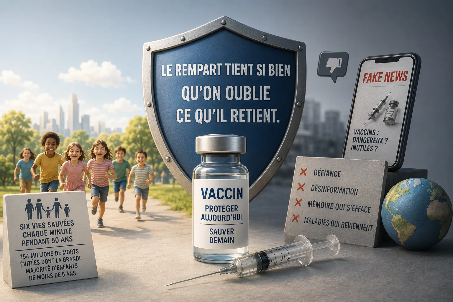 Vaccins et virus de l’oubli...