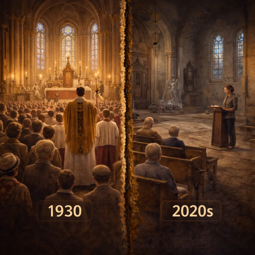 EGLISE CATHOLIQUE : Ce qui a changé...