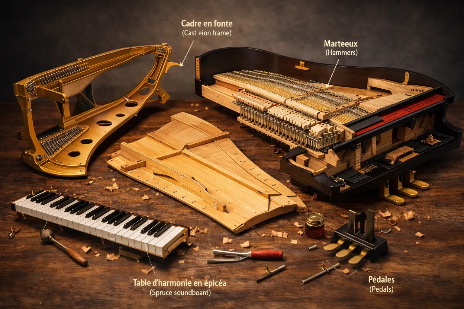 L’histoire du piano