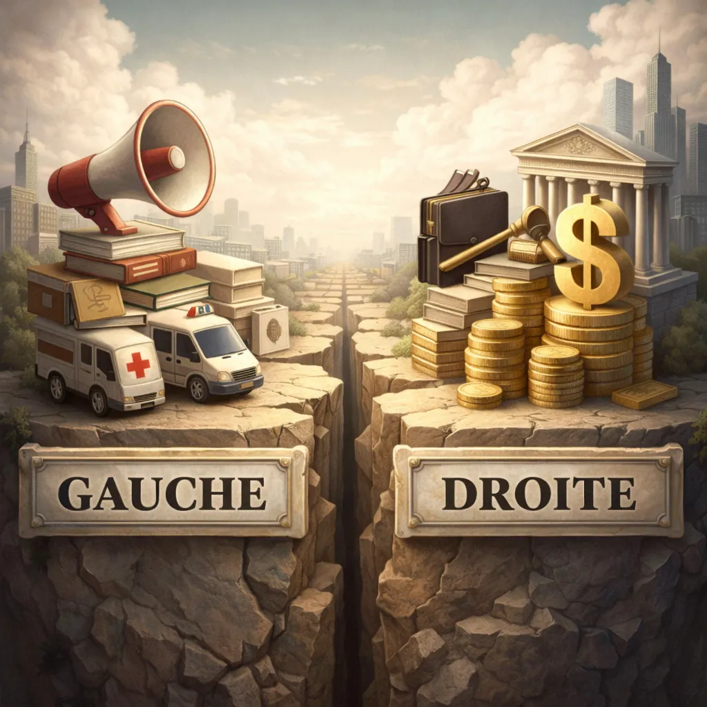 Gauche vs droite