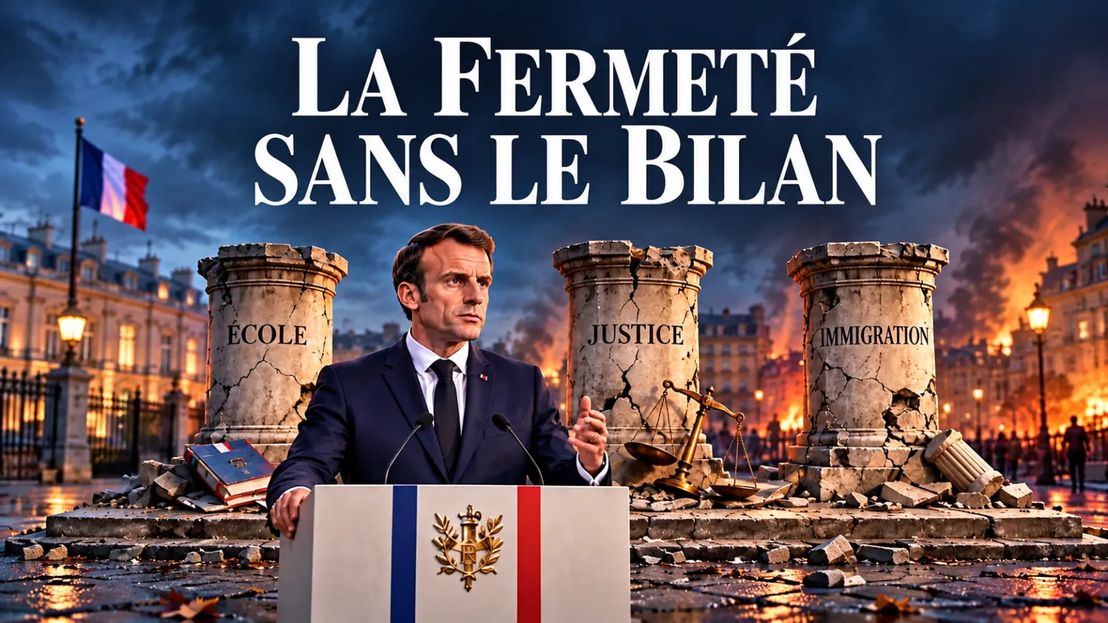 Macron : encore un discours pour rien