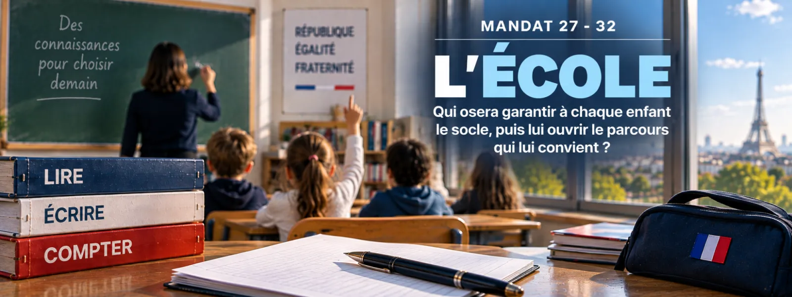 École : garantir le socle, ouvrir les parcours