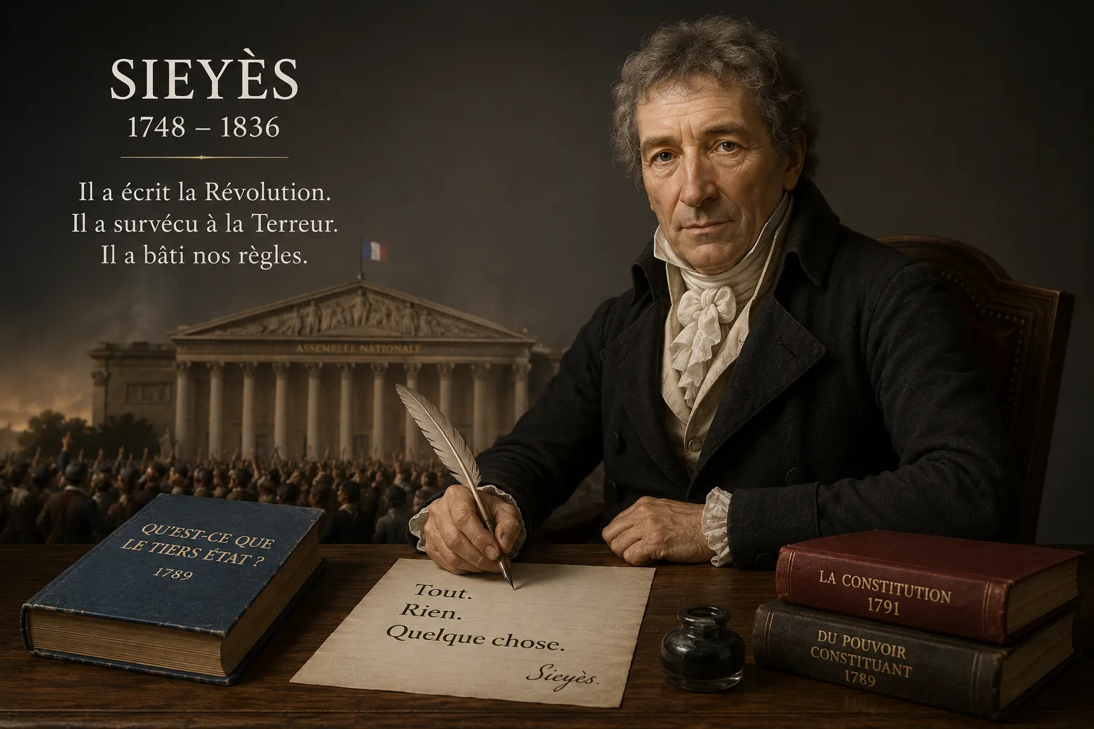 1789 : Sieyès l’architecte
