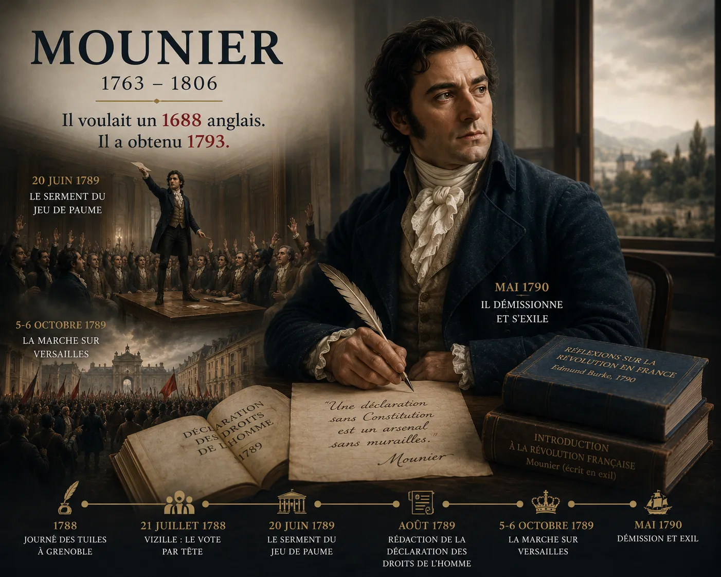 1789 : Mounier le prémonitoire