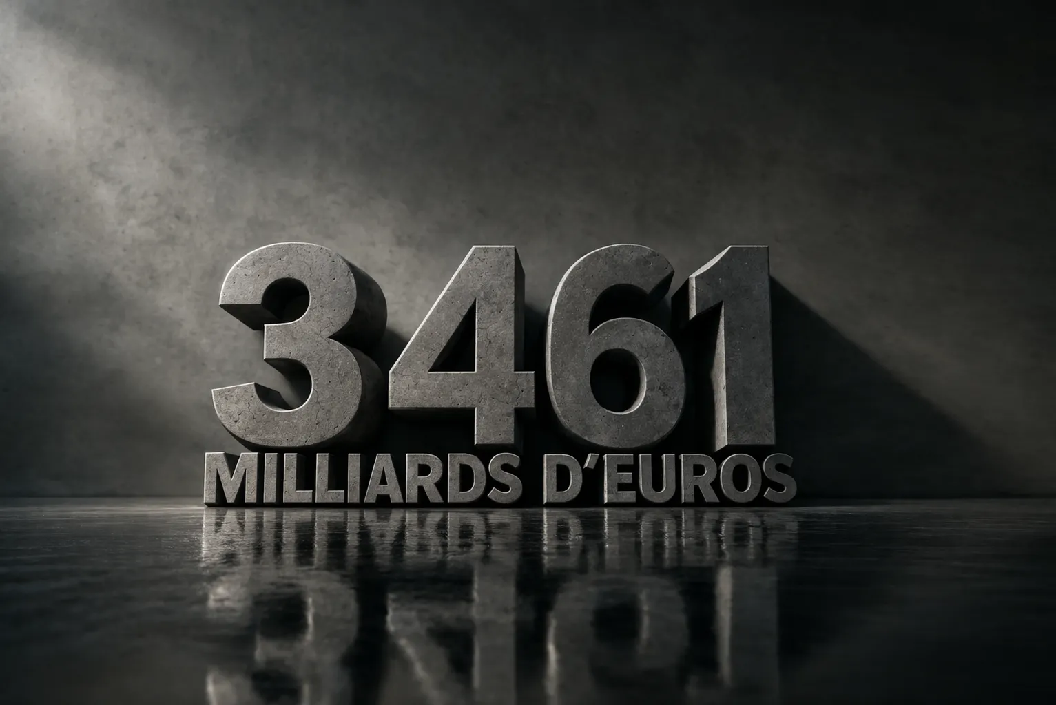 3461 milliards, ce jour