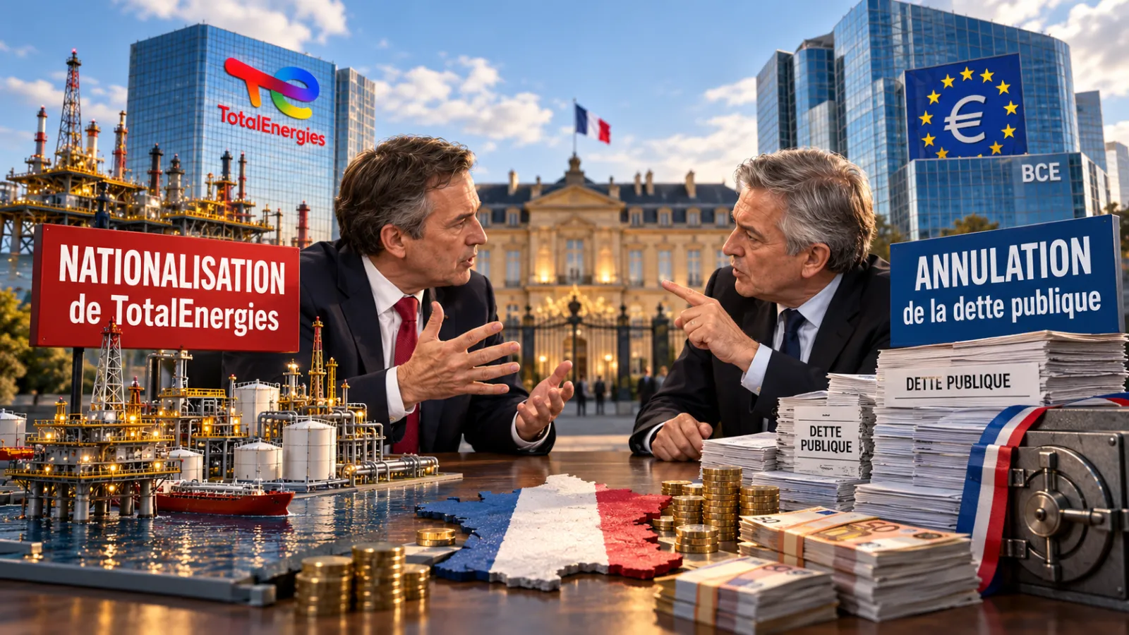 Nationaliser TotalEnergies ? Bruler la dette ? Vraiment ?