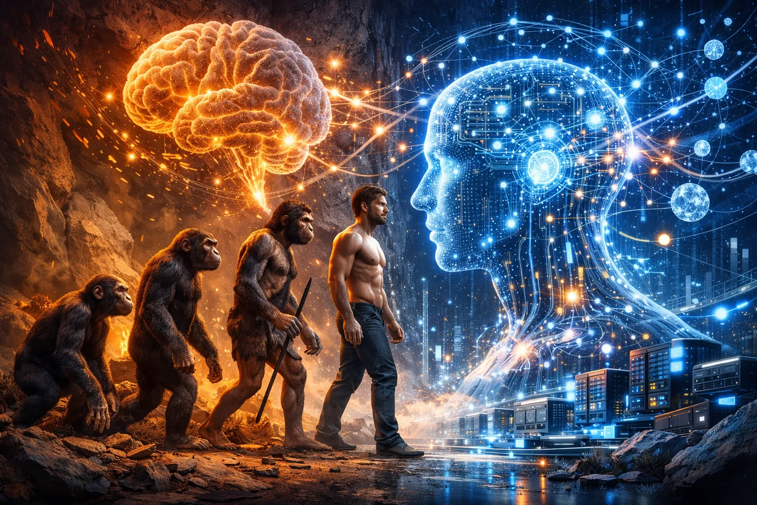 L’évolution a fait le cerveau. L’IA va-t-elle l’accélérer ?