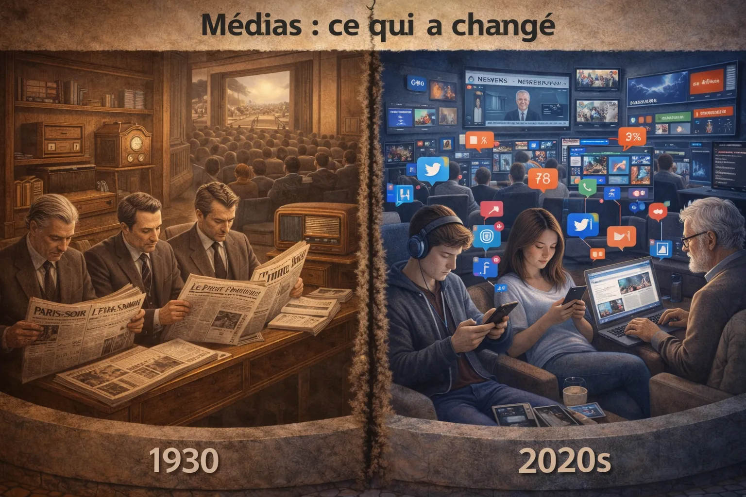 MÉDIAS : ce qui a changé