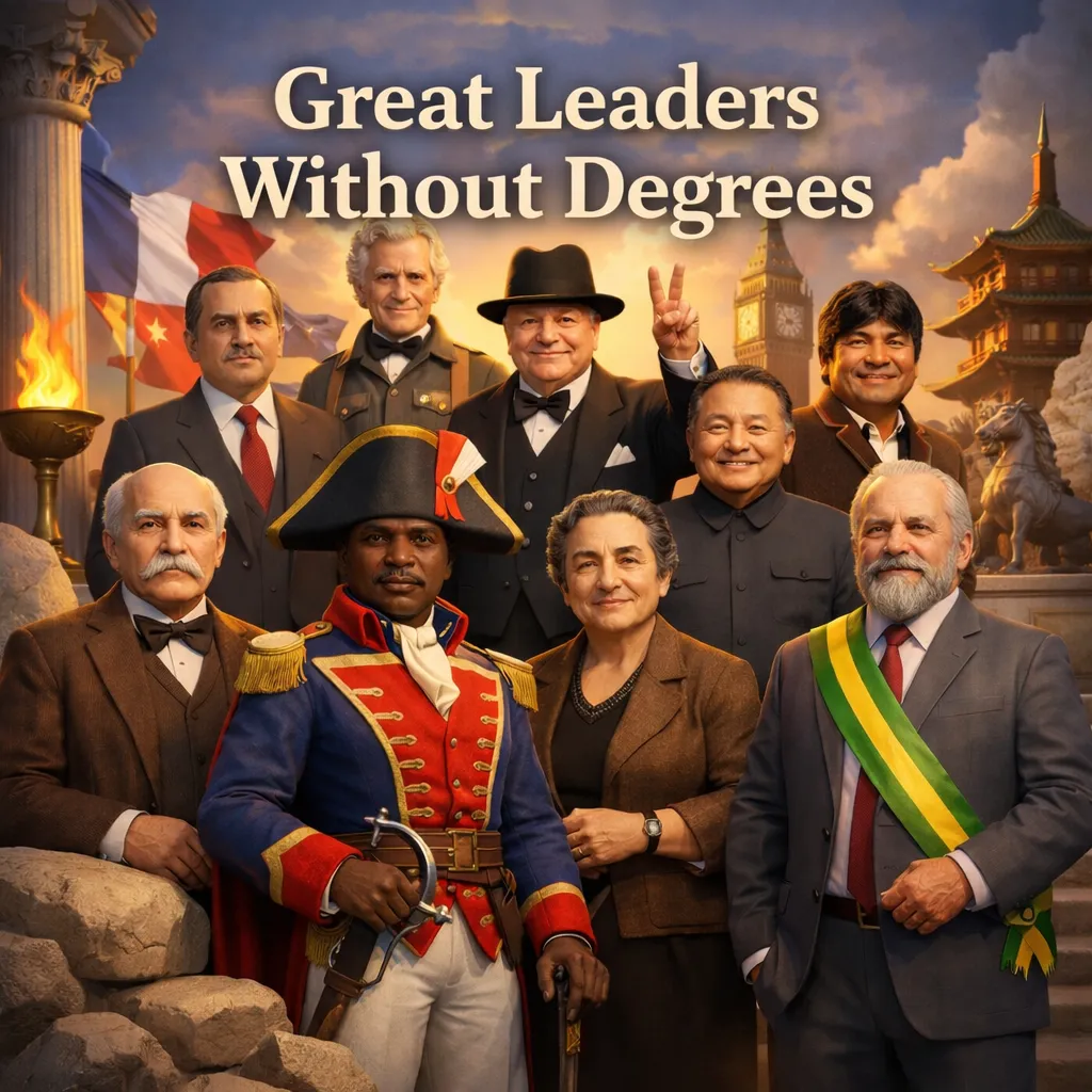 Great leaders without degrees