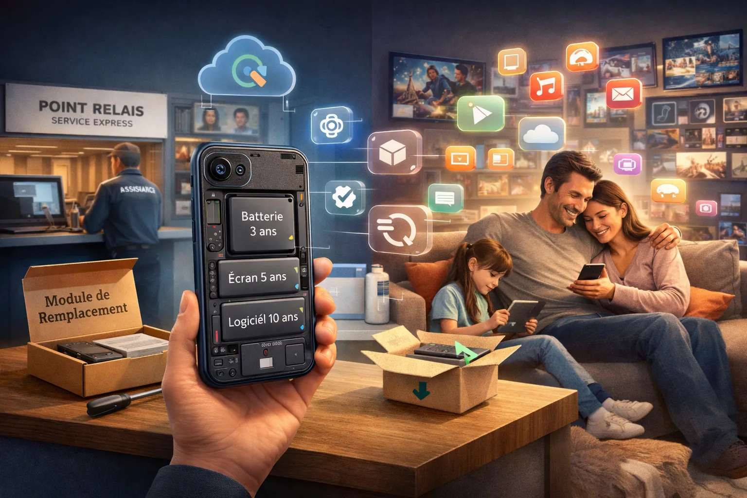Téléphone durable : on a demandé à l’IA
