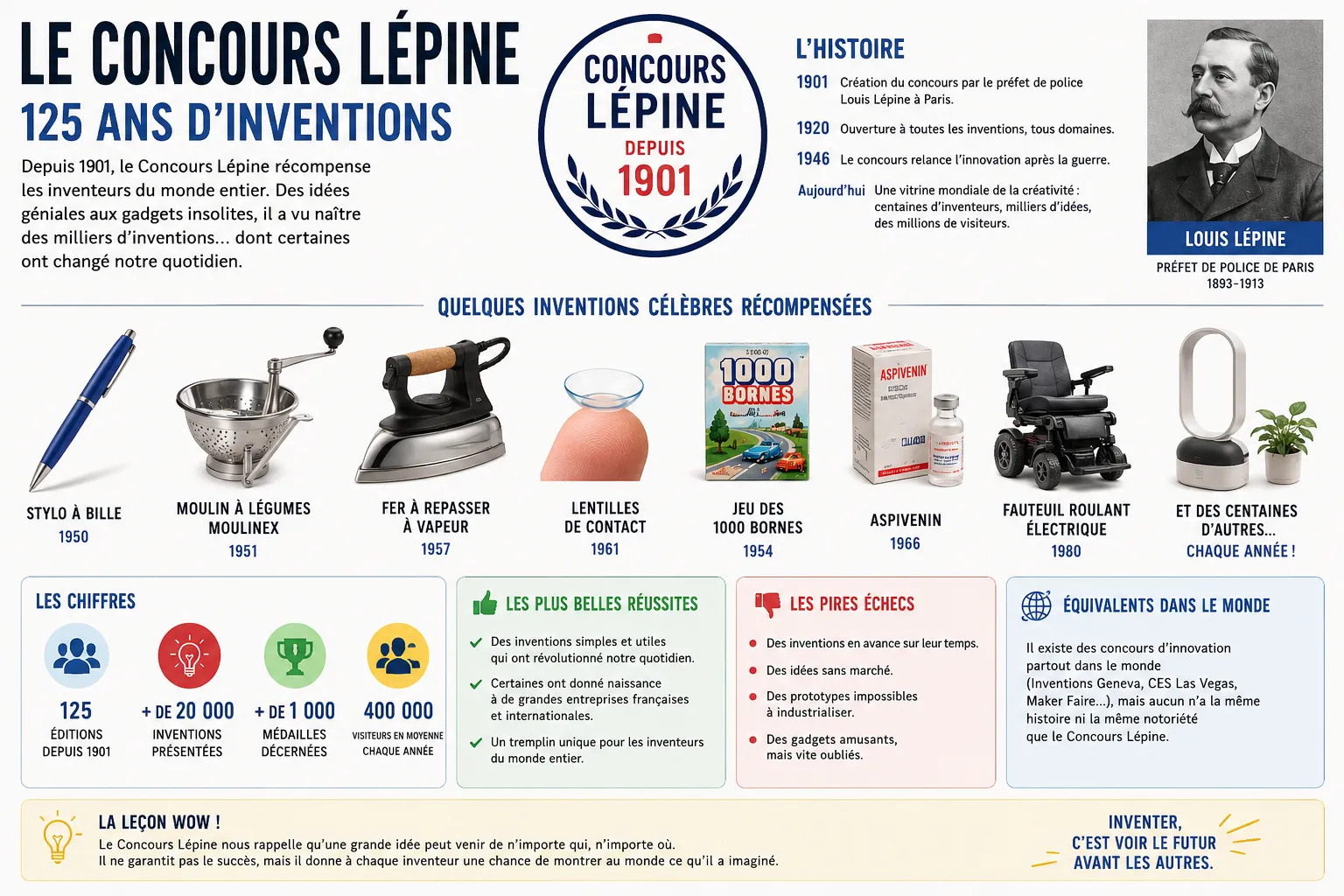 Concours Lépine : le génie français ne bâtit pas d’empire