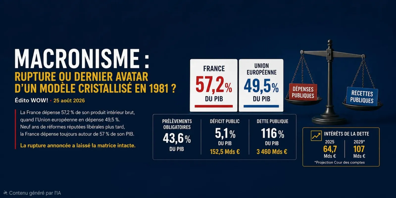 Macronisme : dernier avatar d’un modèle cristallisé en 1981 ?