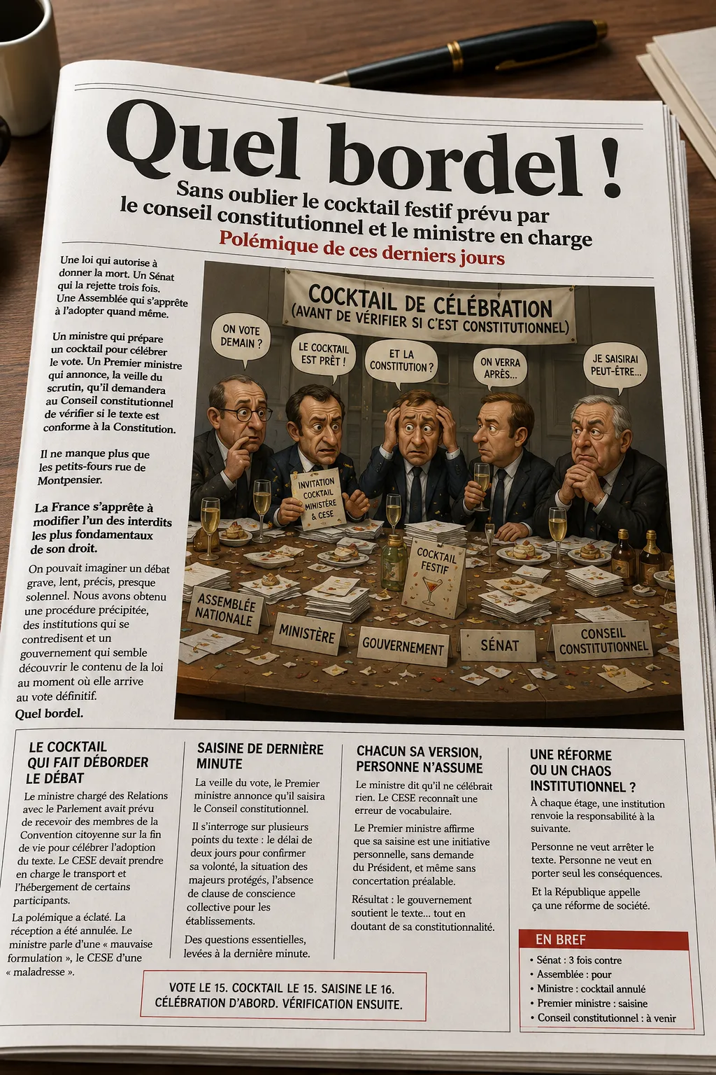 Fin de VIe : que vaut une loi que personne n’assume ?