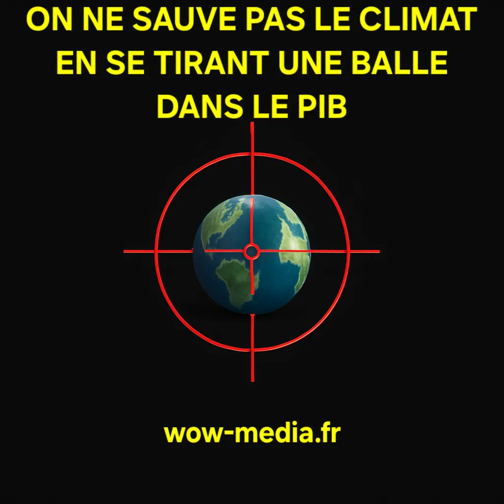Sauver le climat en se tirant une balle dans le PIB ?