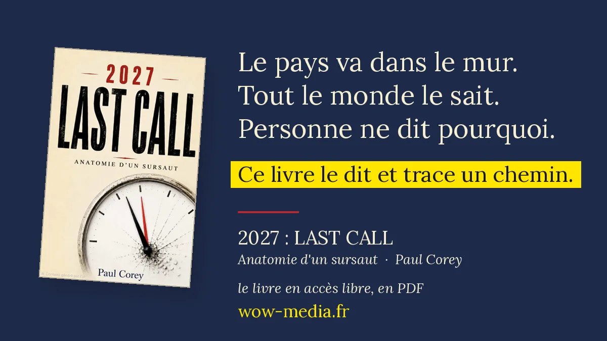 2027: LAST CALL (Le livre en accès libre, en PDF)