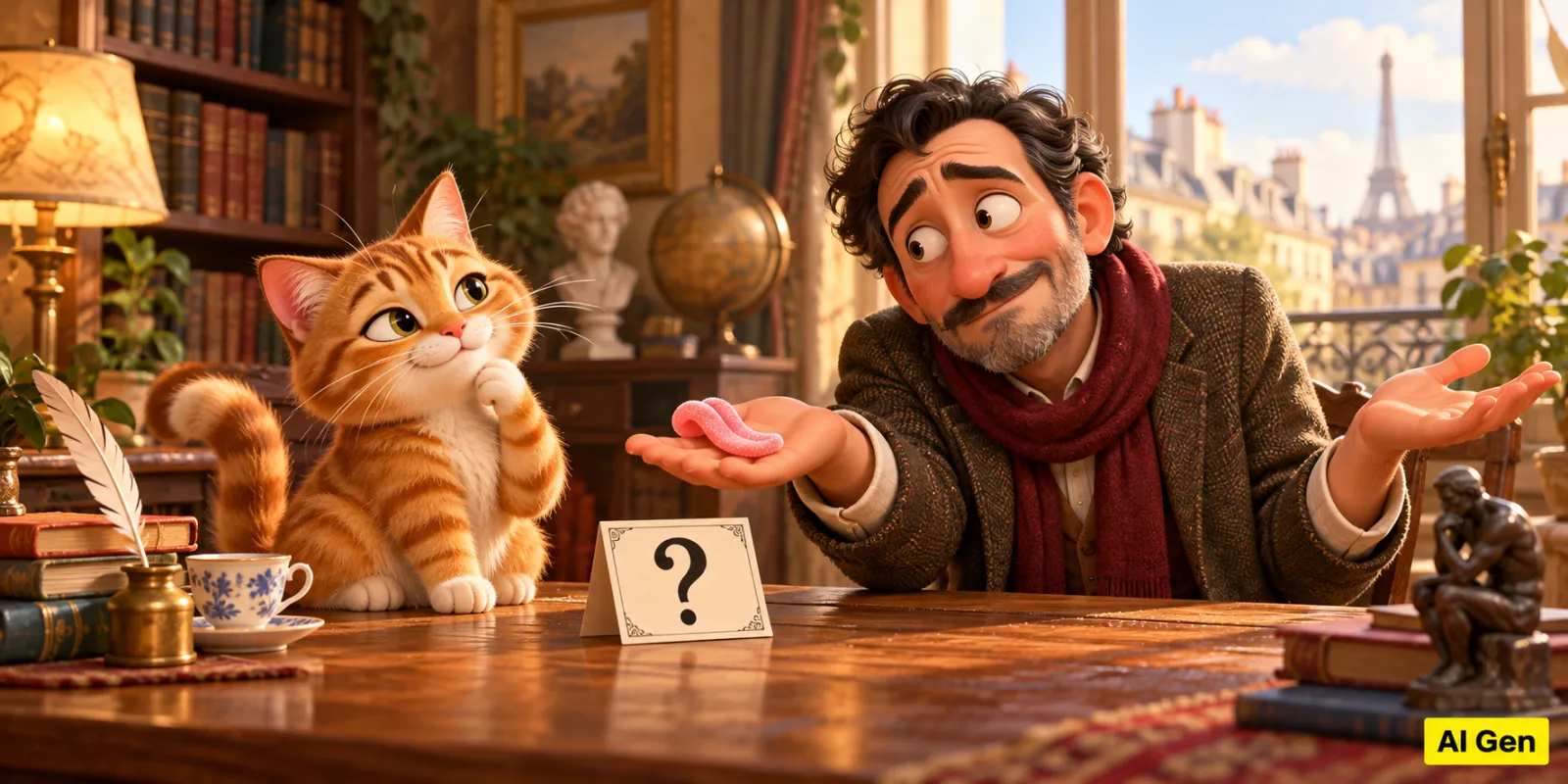 Donner sa langue au chat