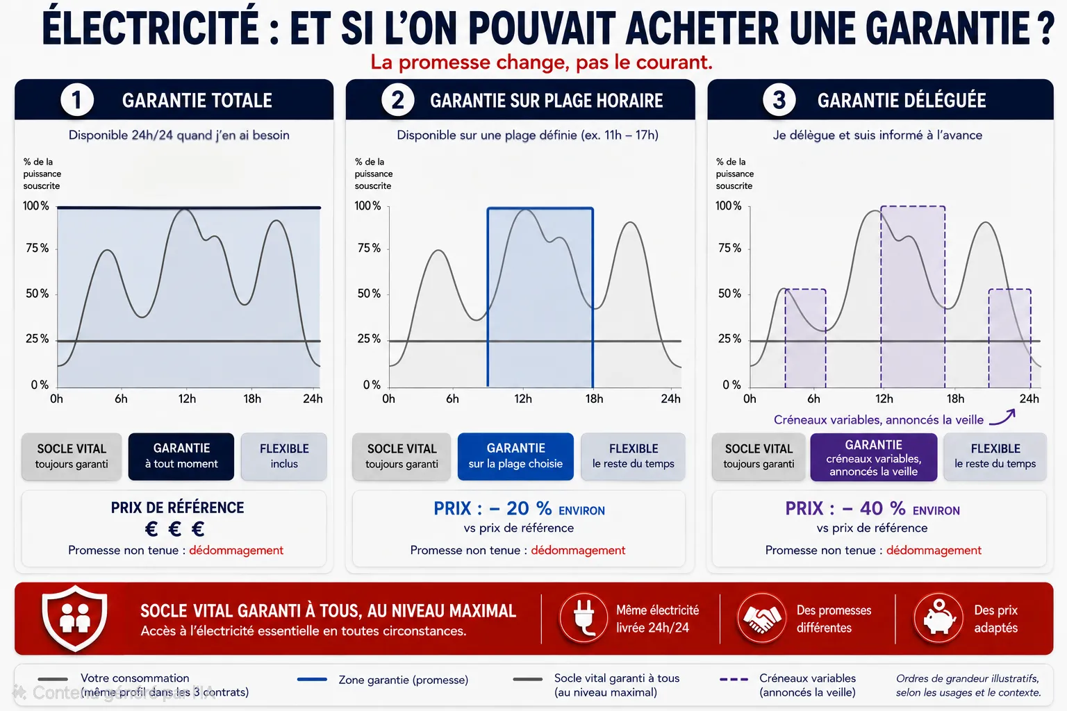 Marché de l’électricité : et si l’on pouvait acheter une garantie ?