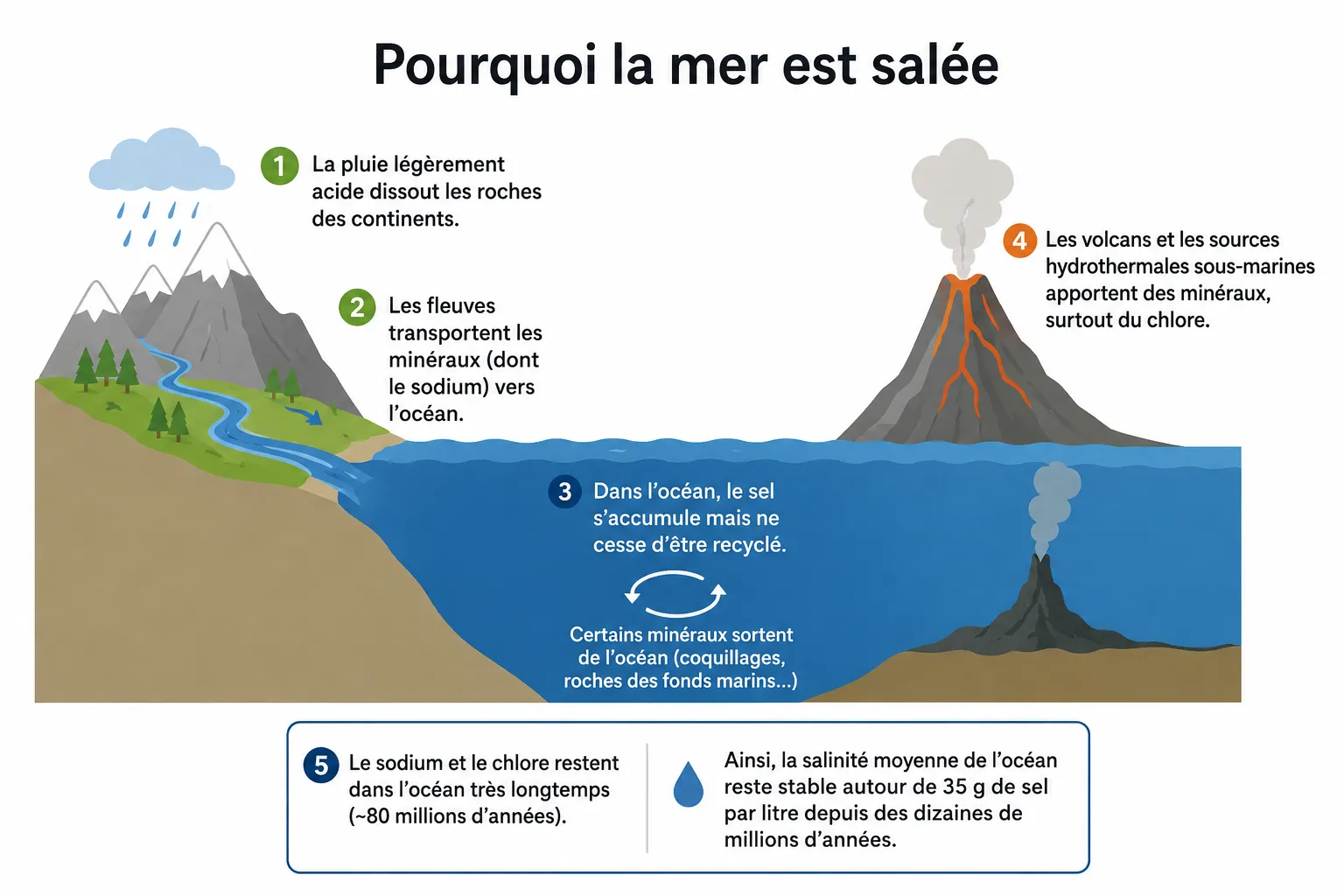 Une mer est Morte. Pourquoi pas l' océan ?