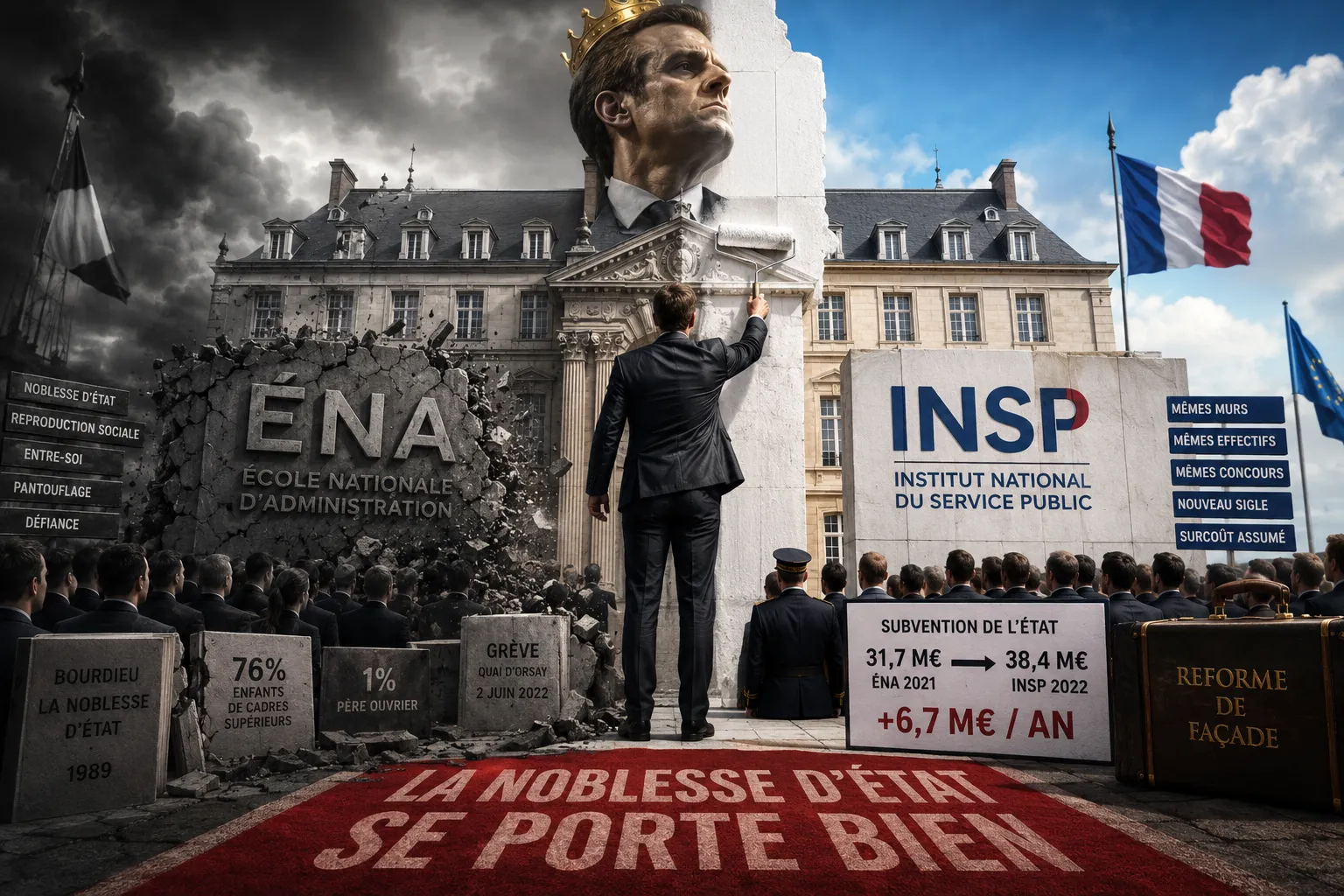 Suppression de l’ÉNA : on a fait semblant