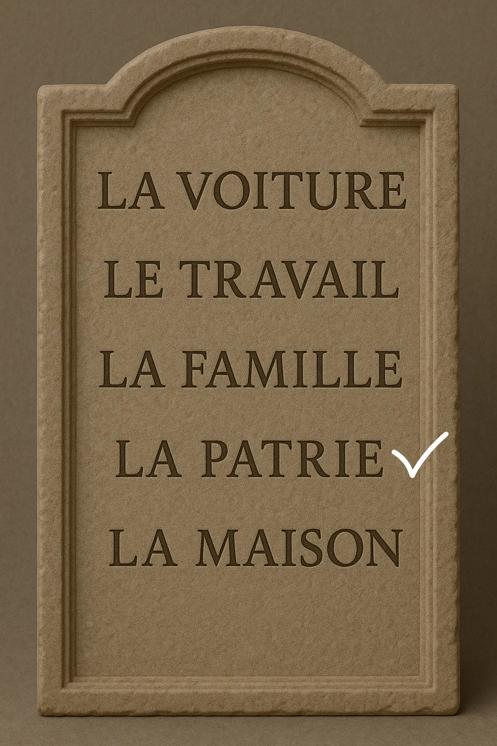 La patrie fait toujours rêver ?