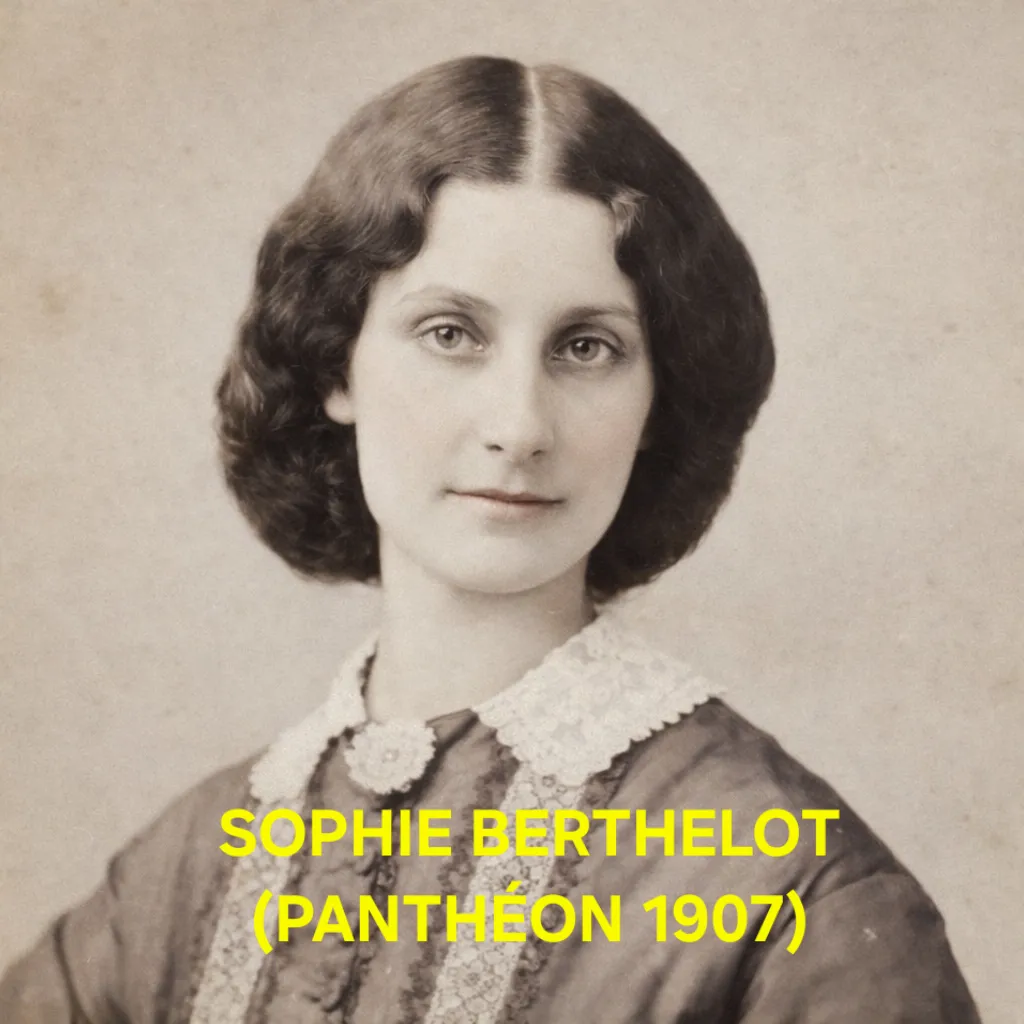 Sophie Berthelot, première au Panthéon