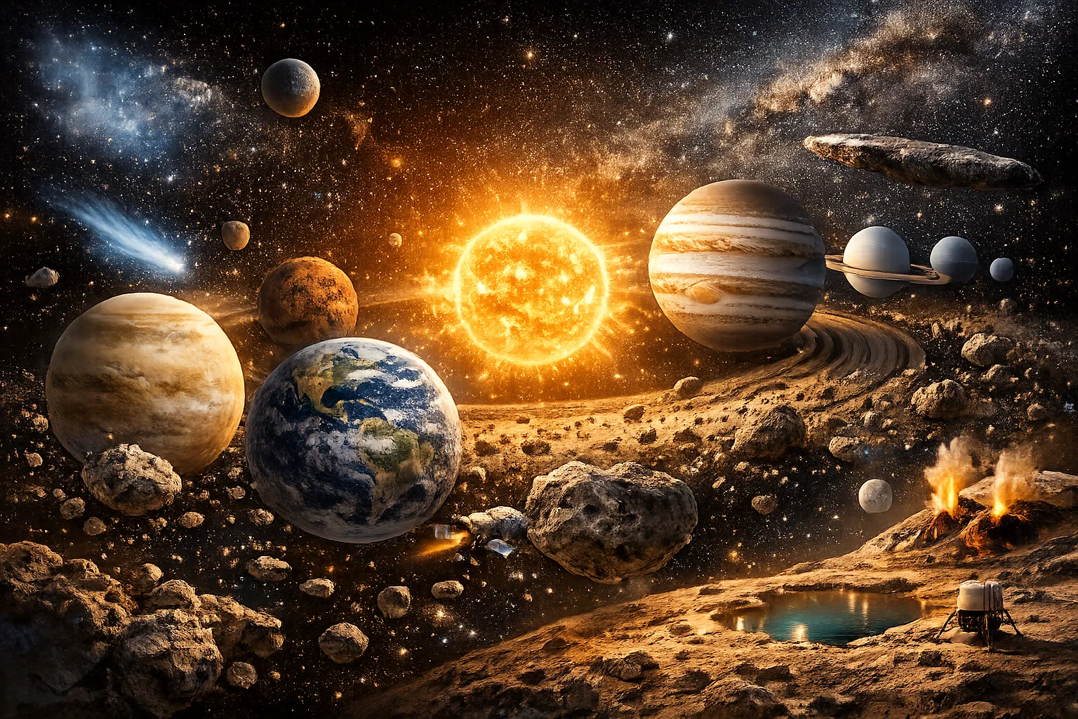 Poussière d’etoiles, appétits d’empire...