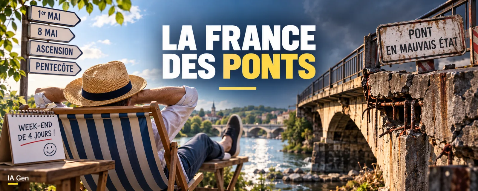 Ponts : la France n’en construit plus