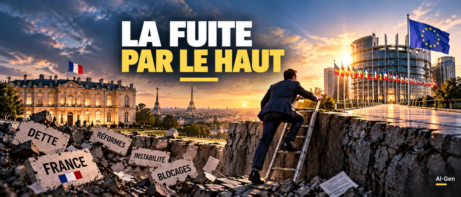 Macron et l’Europe : sortie par le haut ou fuite en avant ?