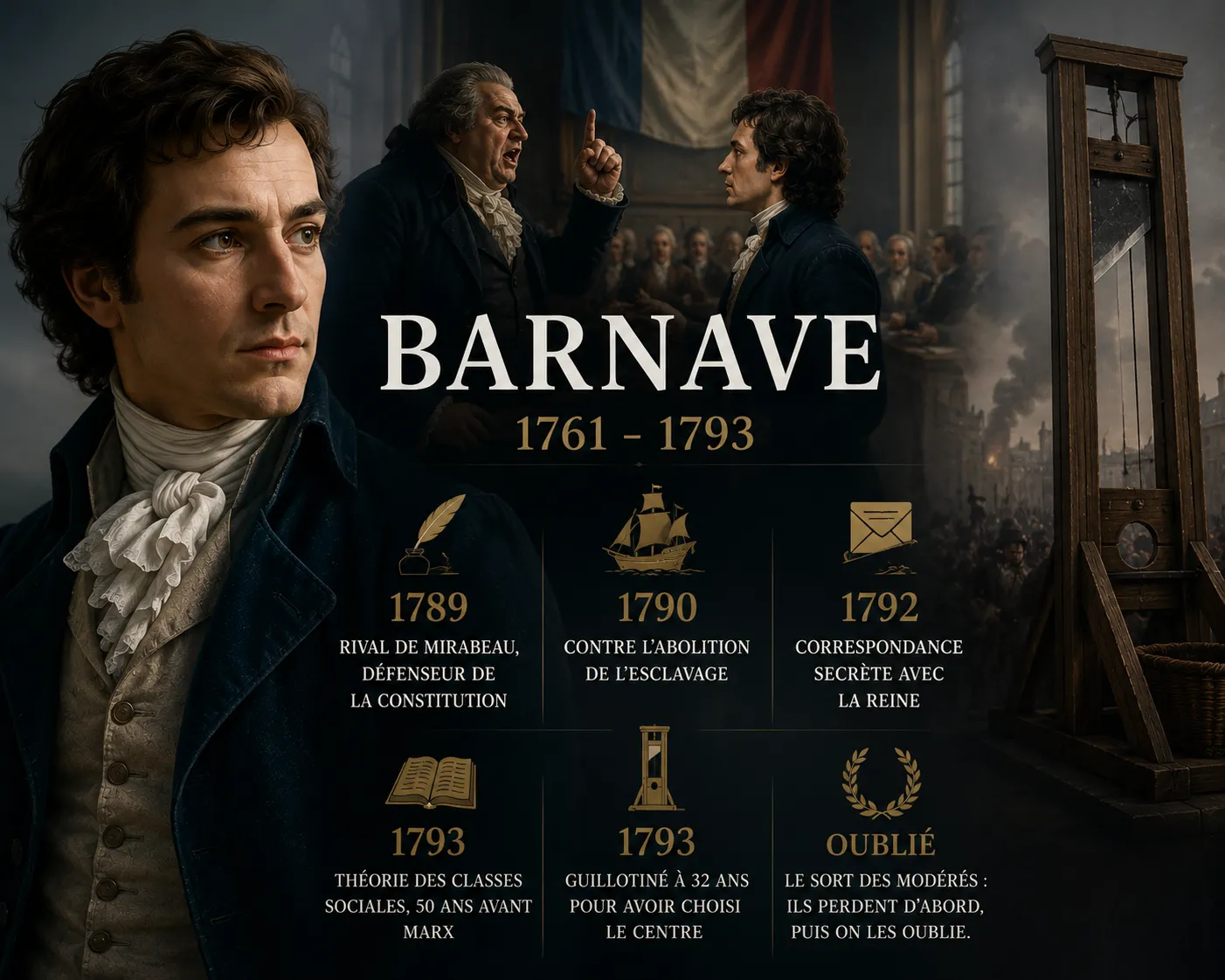 1789 : Barnave le centriste