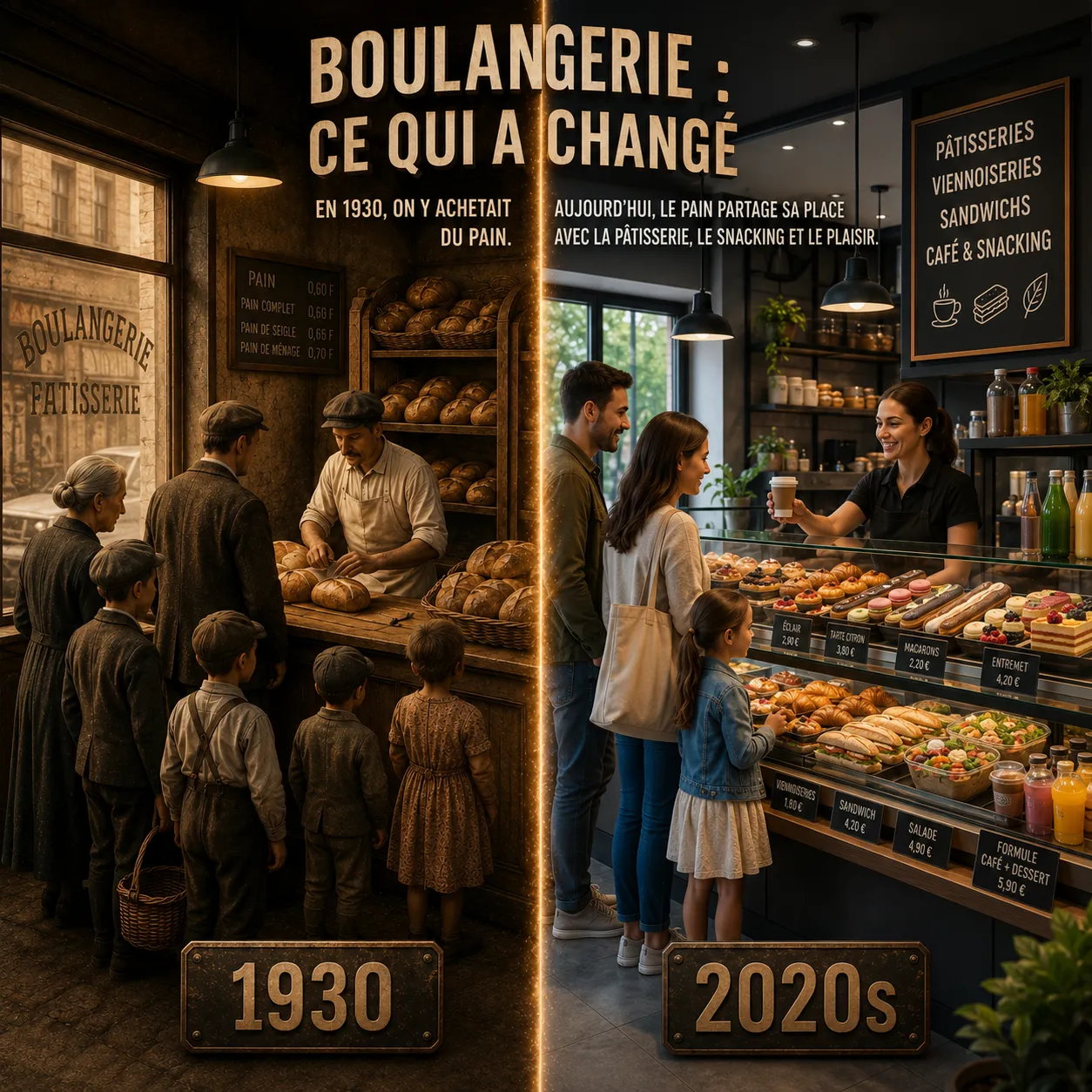 BOULANGERIE : Ce qui a changé